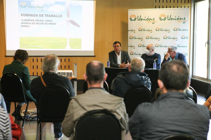 O presidente da Deputación da Coruña, Valentín González Formoso, nunha xornada organizada por UU.AA.. DEPUTACIÓN / Europa Press