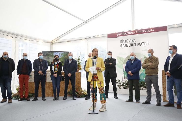 Acto da Deputación de Pontevedra no marco da loita contra o Cambio Climático.. DEPUTACIÓN DE PONTEVEDRA 