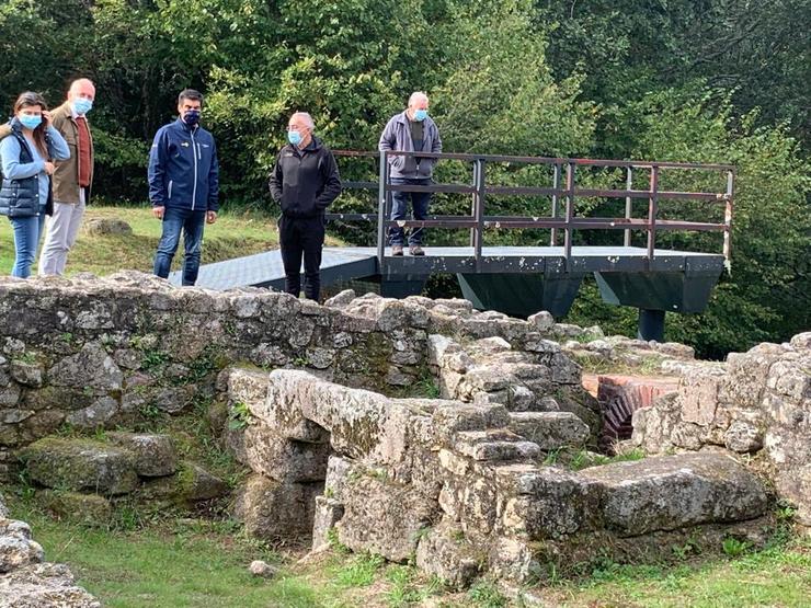 Visita ao xacemento romano de Río Caldo, na Baixa Limia / Xunta