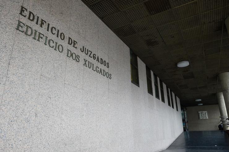 Edificio dos xulgados de Vigo. MIGUEL RIOPA/COLEXIO DE PROCURADORES DE VIGO