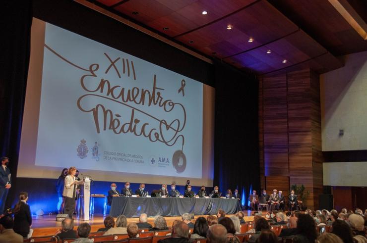 Encontro do Colexio Médico da Coruña. COLEXIO MÉDICO DA CORUÑA / Europa Press