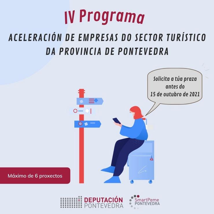 Cartel promocional do programa. DEPUTACIÓN DE PONTEVEDRA / Europa Press