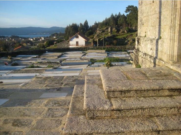 Igrexa de Nebra, en Porto do Son. DEPUTACIÓN DA CORUÑA / Europa Press