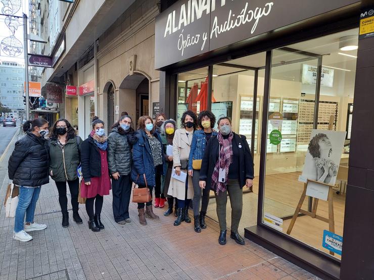 Exposición fotográfica do obradoiro 'Namórate de ti'