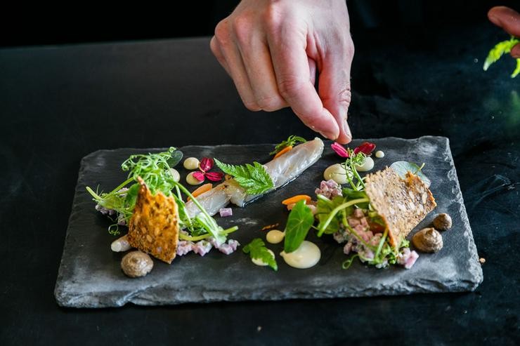 Plato da nova dieta nórdica 