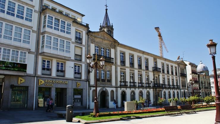 Convento e colexio dos Franciscanos en Lugo / wikipedia