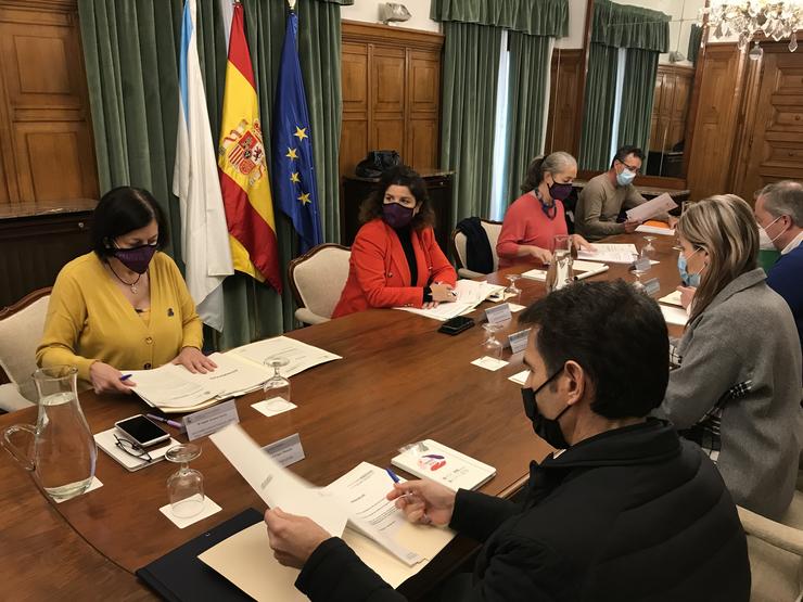 A subdelegada do Goberno na Coruña, María Rivas, preside a Comisión Provincial para a Coordinación en Materia de Violencia de Xénero. SUBDELEGACIÓN DO GOBERNO NA Coruña 