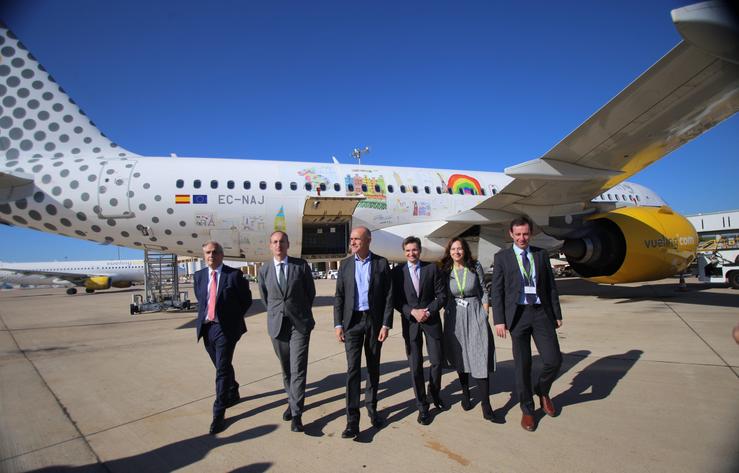 Avión de Vueling. VUELING 