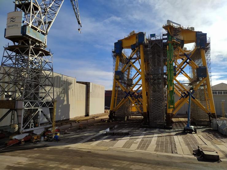 Instalacións de Navantia.