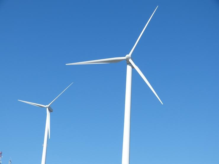 Aeroxeradores, muíños de vento, enerxía eólica / Europa Press.