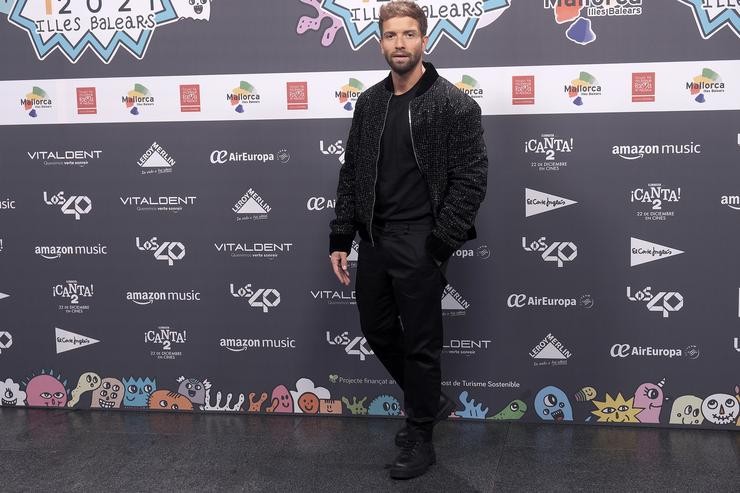 O cantante Pablo Alborán 