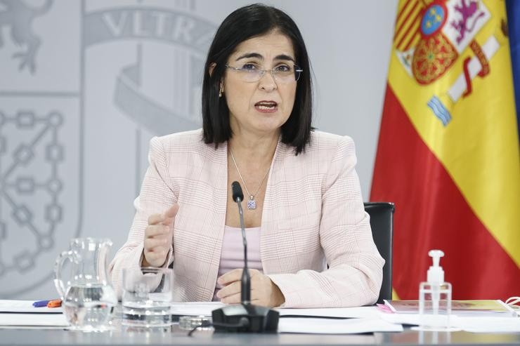 A ministra de Sanidade, Carolina Darias. EUROPA PRESS/E. Parra. POOL - Europa Press / Europa Press