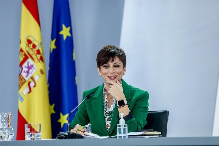 A ministra de Política Territorial e portavoz do Goberno, Isabel Rodríguez. EUROPA PRESS/R.Rubio.POOL - Europa Press / Europa Press