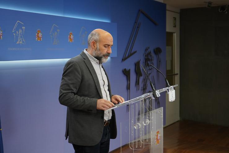 O deputado do BNG no Congreso Néstor Rego. BNG 