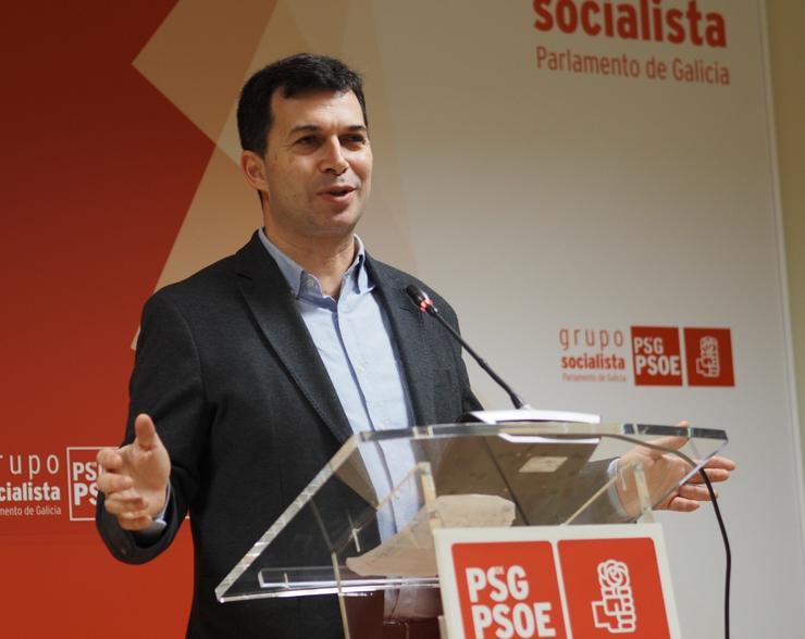 O portavoz parlamentario do PSdeG, Gonzalo Caballero. PSDEG / Europa Press
