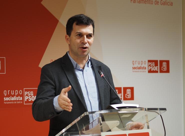Gonzalo Caballero, portavoz parlamentario do PSdeG. PSDEG / Europa Press