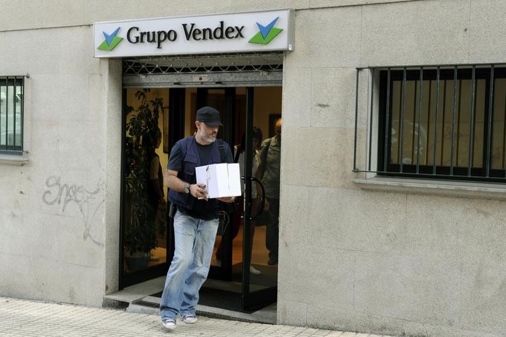Arquivo - Rexistro na sede de Vendex en Ourense no marco da Operación Pokemon. EUROPA PRESS - Arquivo / Europa Press
