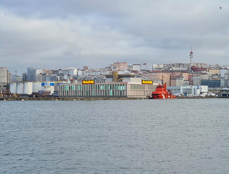 Nova nave de Gadisa na Coruña. GADISA 
