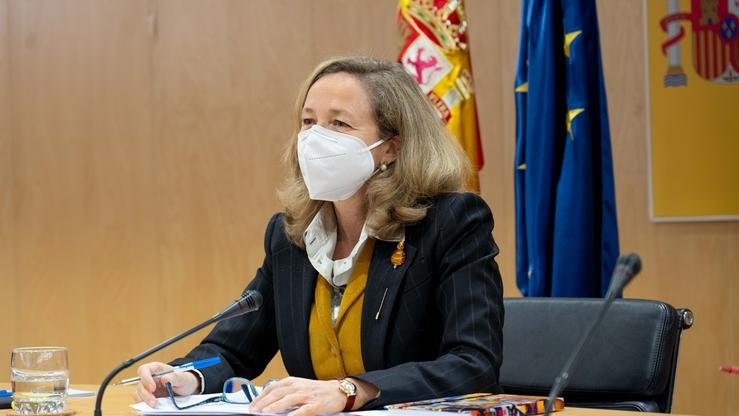 Arquivo - A vicepresidenta terceira do Goberno e ministra de Asuntos Económicos e Transformación Dixital, Nadia Calviño. MINISTERIO DE ASUNTOS ECONÓMICOS E TD - Arquivo / Europa Press