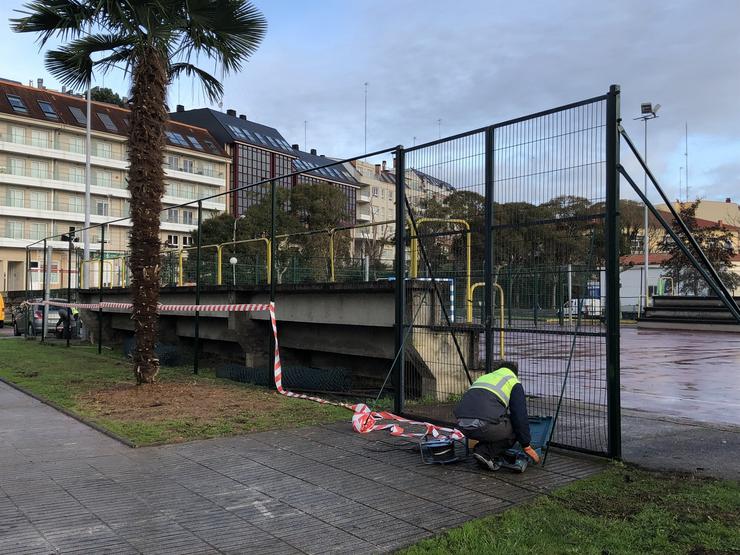 Instalacións deportivas en Sada  (A Coruña). CONCELLO DE SADA - Arquivo 