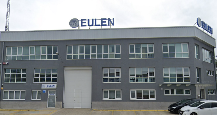 Sede da empresa Eulen no polígono da Grela (A Coruña) 