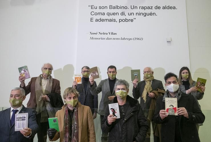 Acto de conmemoración dos 60 anos da publicacion de Memorias dun Neno Labrego. XUNTA 