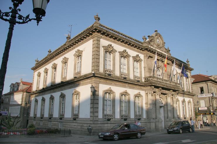 Exterior do concello de Pontevedra 