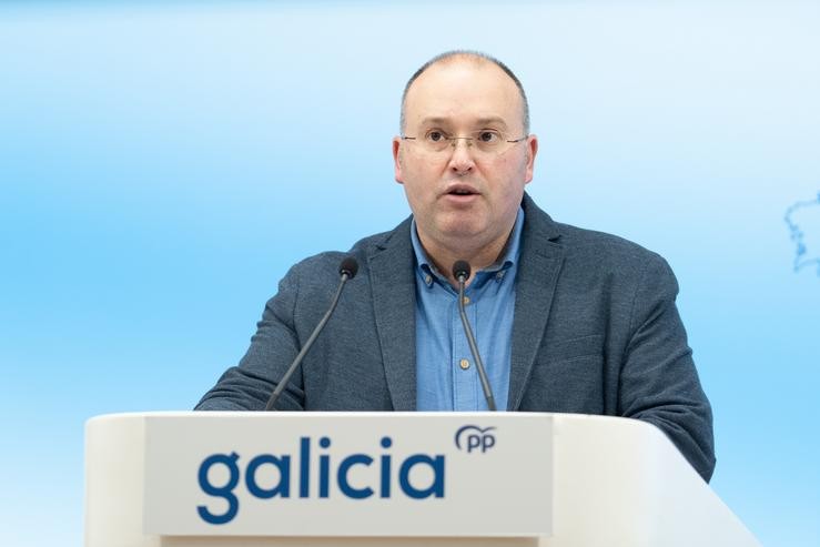 O secretario xeral do PPdeG, Miguel Tellado / Europa Press. 