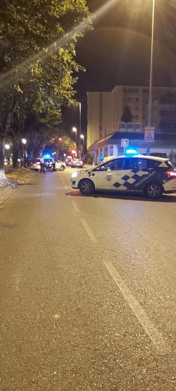 Control nocturno da Policía Nacional en Pontevedra.. POLICÍA NACIONAL / Europa Press