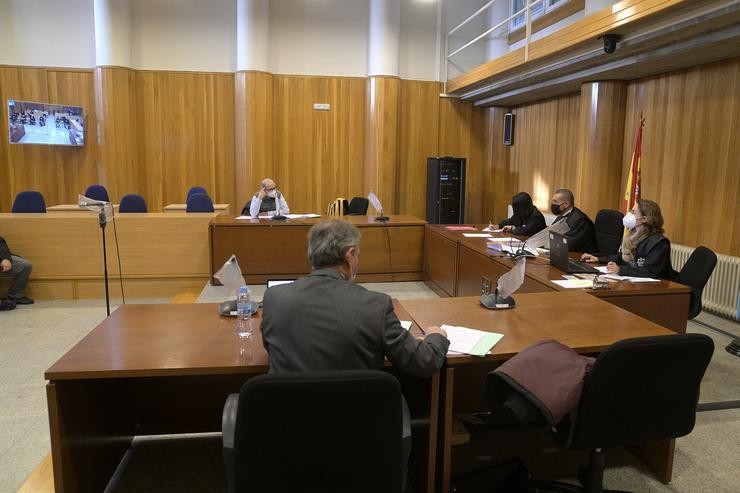 Xuízo no Xulgado de Instrución número 4 da Coruña contra os activistas que ocuparon a Casa Cornide. EUROPA PRESS/M.Dylan.POOL - Europa Press / Europa Press