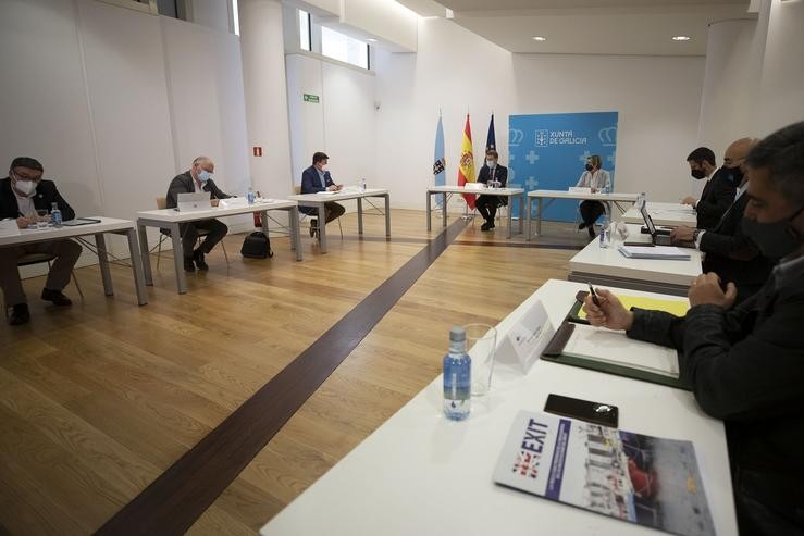 Constitución do grupo de traballo posBrexit no Consello Galego de Pesca, presidido por Alberto Núñez Feijóo / Europa Press