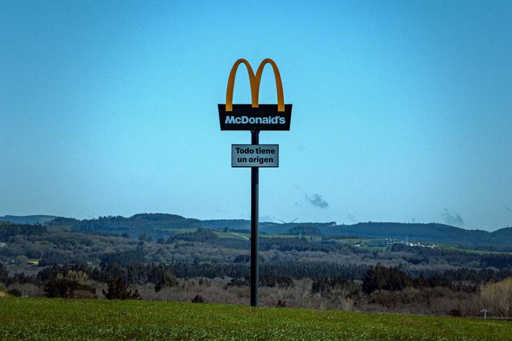 Tótem de McDonald?s. MCDONALD? / Europa Press