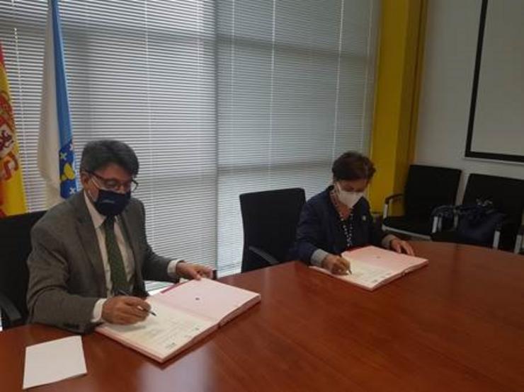 A Xunta e Fademga asinan convenio para facilitar a lectura de sentenzas a persoas con discapacidade intelectual.. XUNTA