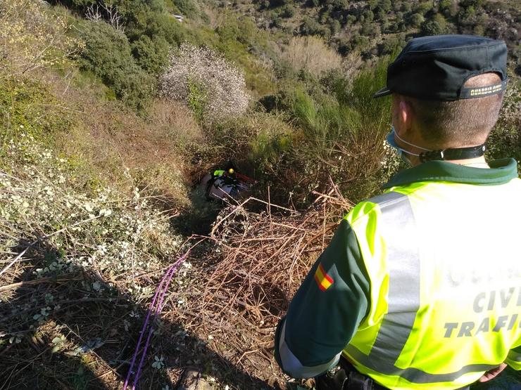 Accidente en Ou Barco. GARDA CIVIL / Europa Press