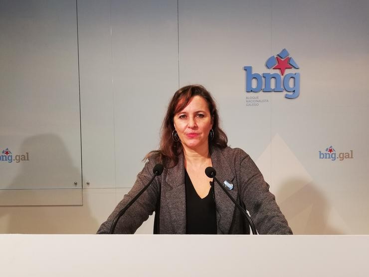 A portavoz do BNG en Europa, Ana Miranda. BNG / Europa Press