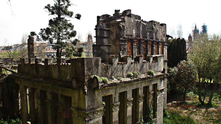 Palacete ruinoso na Finca do Espiño, en Santiago de Compostela/planetainquietante.com