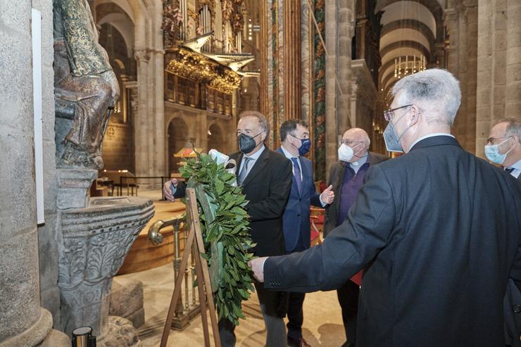 Acto de homenaxe a Domingo de Andrade. XAIME CORTIZO 