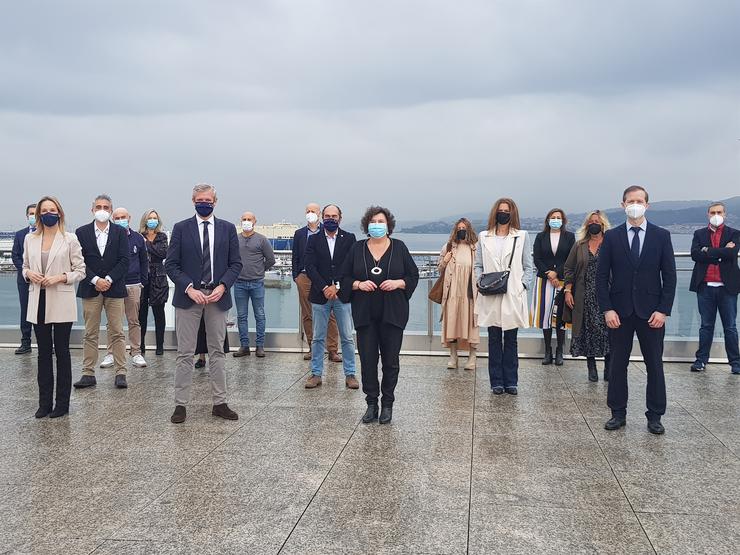 O vicepresidente da Xunta, Alfonso Rueda, asina un convenio de colaboración coa Asociación de Organizadores Profesionais de Congresos de Galicia (OPC Galicia) 