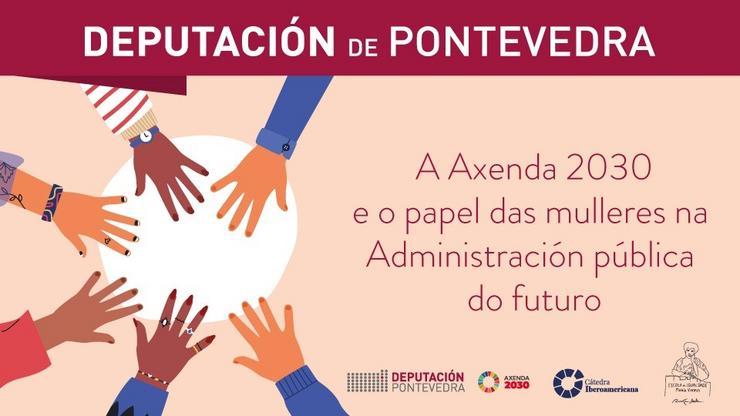 Cartel promocional da xornada. DEPUTACIÓN DE PONTEVEDRA 