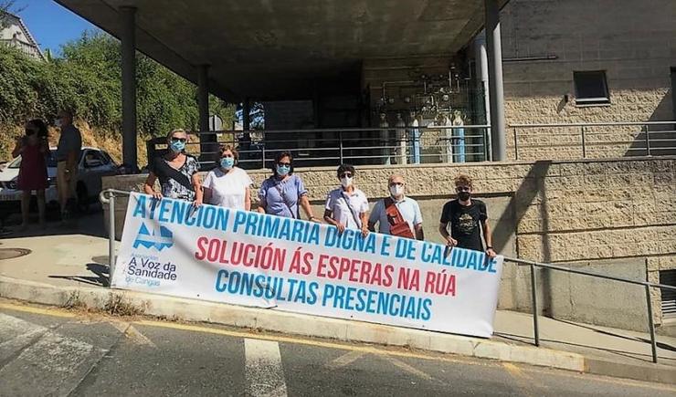 Mobilización de A Voz da Sanidade pola mellora da Atención Primaria 