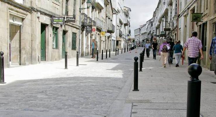 Rúa San Pedro, Santiago de Compostela / Concello de Santiago.