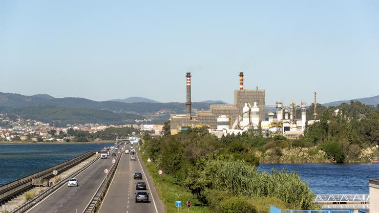 Biofábrica de Ence en Pontevedra. ENCE 