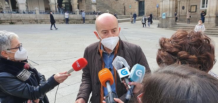 O concelleiro de Cidadáns en Ourense, José Araújo.. CIDADÁNS OURENSE 