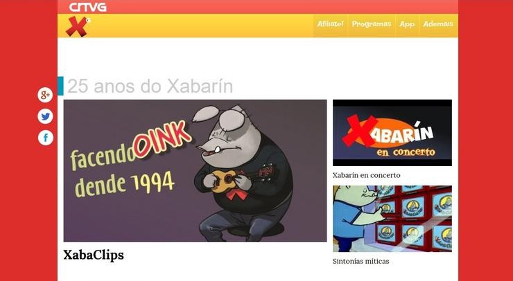 Arquivo - Xabarín.. CORPORACIÓN DE RADIO E TELEVISIÓN DE GALICIA 