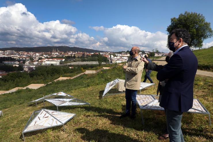 Inauguración da terceira edición do ciclo 'Reb/veladas' no monte Gaiás da Cidade da Cultura, con presenza do conselleiro de Cultura,  Román Rodríguez. XUNTA / Europa Press