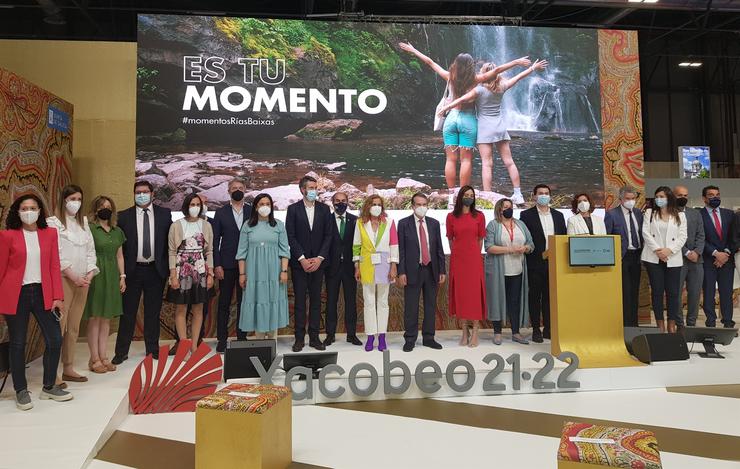 A Deputación de Pontevedra presenta en Fitur a súa campaña turística 'É o teu momento'. EUROPA PRES 