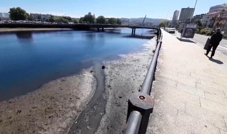 Vertidos no Río Lérez / APDR