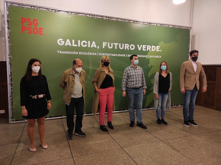 Caballero (PSdeG) propón en Santiago un pacto galego verde para renatularizar Galicia