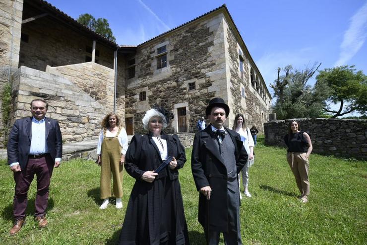Visita teatralizada de Pardo Bazán ao Pazo de Liñares 