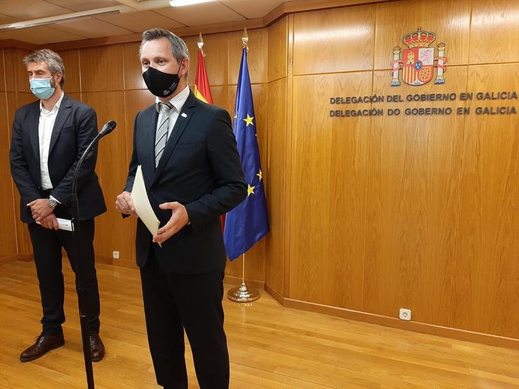 O delegado do Goberno en Galicia, José Miñones. DELEGACIÓN DO GOBERNO EN GALICIA